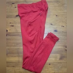 Athleta Vibrant Red Leggings